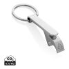 RCS recycled zinc alloy bottle opener keychain silver | No Branding | not available | not available