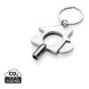 RCS recycled zinc alloy 3 in 1 keychain silver | No Branding | not available | not available