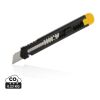 Refillable RCS recycled plastic snap-off knife yellow | No Branding | not available | not available