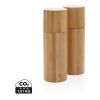Ukiyo bamboo salt and pepper mill set brown | No Branding | not available | not available