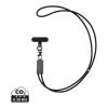 Terra RCS recycled PET phone cord with dual charge cable grey-black | No Branding | not available | not available