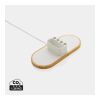 Ontario FSC®& RCS rplastic 10W dual wireless charger white | No Branding | not available | not available