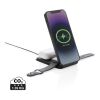 Swiss Peak RCS rPU 15W  3-in-1 magnetic wireless charger black | No Branding | not available | not available