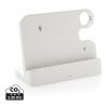 Joltz RCS recycled plastic dual 15W charger with iWatch slot white | No Branding | not available | not available