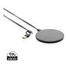 RCS standard recycled plastic 10W wireless charger black | No Branding | not available | not available
