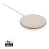 5W Wheat straw wireless charger brown | No Branding | not available | not available