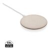 5W Wheat straw wireless charger brown | No Branding | not available | not available
