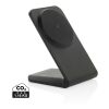 VoltPerch RCS recycled plastic 15W magnetic wireless charger black | No Branding | not available | not available