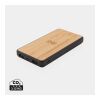 FSC®& RCS Rplastic 8000 mAh Wireless Powerbank brown | No Branding | not available | not available