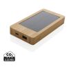 Sunwick 10.000 mAh Bamboo solar powerbank brown | No Branding | not available | not available