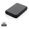 Stellar RCS recycled plastic 5000 mah 5W magnetic powerbank black | No Branding | not available | not available