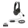 Over ear wired work headset black | No Branding | not available | not available