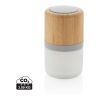 Bamboo colour changing 3W speaker light white | No Branding | not available | not available