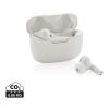 RCS recycled plastic Liberty Pro wireless earbuds white | No Branding | not available | not available