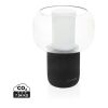 Lux RCS recycled plastic 10W speaker lamp black | No Branding | not available | not available