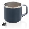 Stainless steel camp mug blue | No Branding | not available | not available