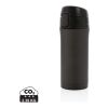 Metallic easy lock vacuum mug black | No Branding | not available | not available