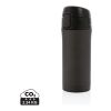Metallic easy lock vacuum mug black | No Branding | not available | not available
