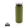 RCS Recycled stainless steel vacuum bottle 600ML green | No Branding | not available | not available