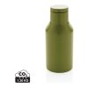 Recycled stainless steel compact bottle green | No Branding | not available | not available