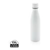 RCS Recycled stainless steel solid vacuum bottle white | No Branding | not available | not available