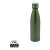 RCS Recycled stainless steel solid vacuum bottle green | No Branding | not available | not available