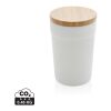 GRS RPP mug with FSC® bamboo lid white | No Branding | not available | not available