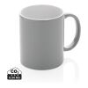 Ceramic classic mug grey | No Branding | not available | not available