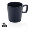 Ceramic modern coffee mug navy | No Branding | not available | not available