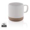 Glazed ceramic mug white | No Branding | not available | not available