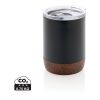 Re-steel cork small vacuum coffee mug black | No Branding | not available | not available