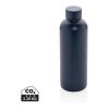 Recycled stainless steel Impact vacuum bottle blue | No Branding | not available | not available
