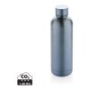 Recycled stainless steel Impact vacuum bottle light blue | No Branding | not available | not available