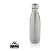 Eureka RCS certified recycled stainless steel water bottle silver | No Branding | not available | not available