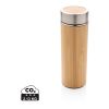 Leak proof bamboo vacuum bottle brown | No Branding | not available | not available