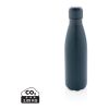 Solid colour vacuum stainless steel bottle 500 ml blue