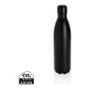 Solid colour vacuum stainless steel bottle 750ml black | No Branding | not available | not available