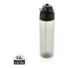 Omni sip RCS RPET water bottle 800ML black | No Branding | not available | not available