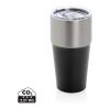 Fluid RCS certified recycled steel tumbler 500ml black | No Branding | not available | not available