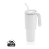 Graphic 360 RCS certified recycled steel tumbler 900ml white | No Branding | not available | not available