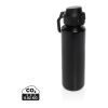 Via RCS Re-steel lockable sport bottle 600ML black | No Branding | not available | not available