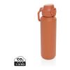 Via RCS Re-steel lockable sport bottle 600ML orange | No Branding | not available | not available