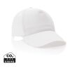 Impact 5 panel 190gr Recycled cotton cap with AWARE™ tracer White | No Branding | not available | not available | not available