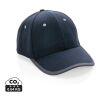 Impact AWARE™ Brushed rcotton 6 panel contrast cap 280gr navy | No Branding | not available | not available | not available