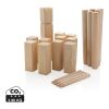 Wooden kubb set brown | No Branding | not available | not available