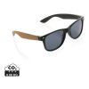 GRS recycled PC plastic sunglasses with FSC® cork black | No Branding | not available | not available