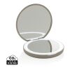 Lumora RCS recycled plastic LED re-chargeable make-up mirror beige | No Branding | not available | not available
