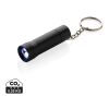 Flash RCS recycled aluminium keychain torch black | No Branding | not available | not available