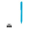 X9 solid pen with silicone grip blue | No Branding | not available | not available