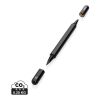 Swiss Peak Storm RCS recycled aluminum dual tip pen black | No Branding | not available | not available